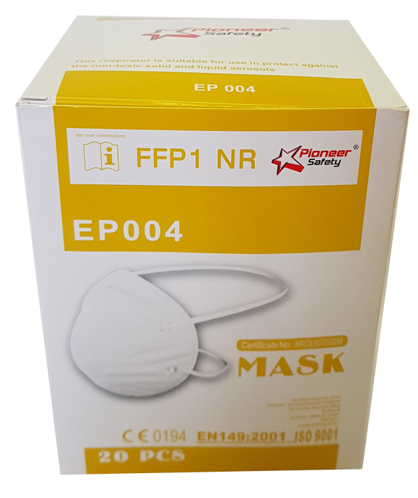 Pioneer safety dust mask FFP1