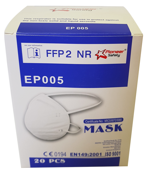 Pioneer safety dust mask FFP2