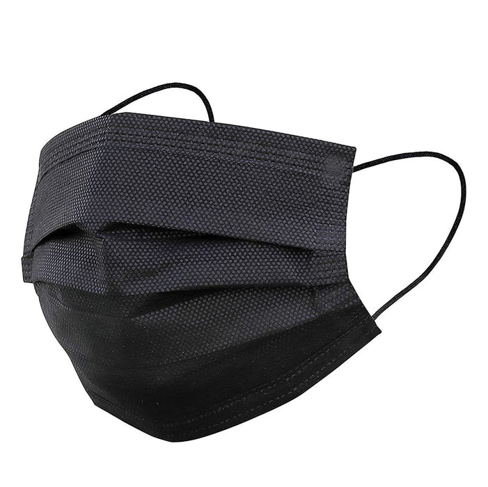 3 Ply Face Mask Black